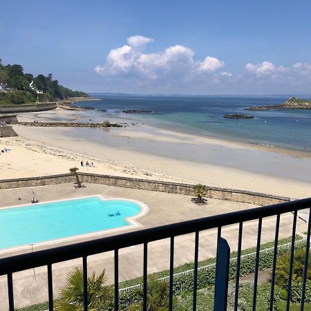 Tres Bel Appartement Vue Mer Avec Piscine Дуарнене Экстерьер фото