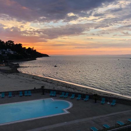 Tres Bel Appartement Vue Mer Avec Piscine Дуарнене Экстерьер фото