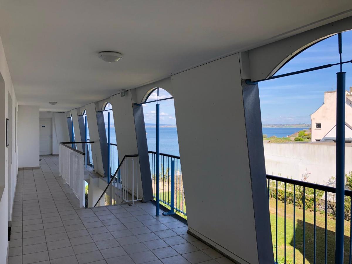 Tres Bel Appartement Vue Mer Avec Piscine Дуарнене Экстерьер фото
