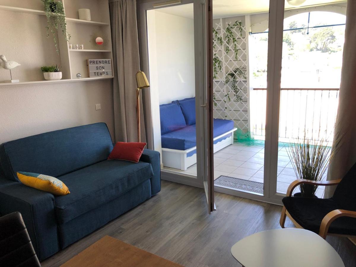 Tres Bel Appartement Vue Mer Avec Piscine Дуарнене Экстерьер фото